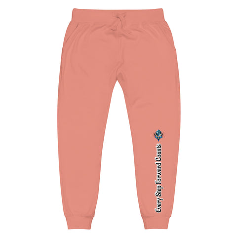 Energy Frequency Joggers – Spiritual Design Black Pants by XGuidance Dusty Rose 21