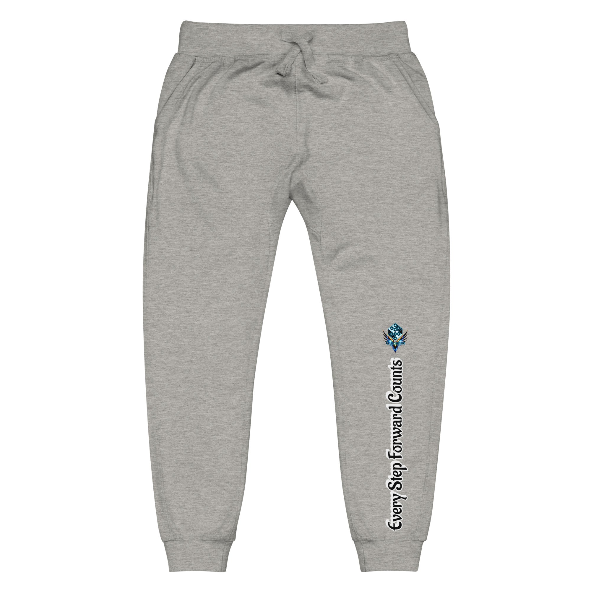 Energy Frequency Joggers – Spiritual Design Black Pants by XGuidance Carbon Grey 25