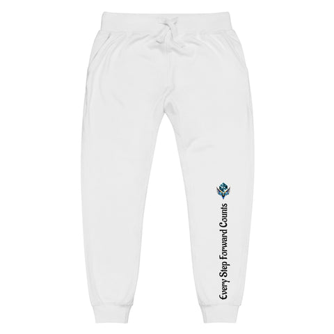 Energy Frequency Joggers – Spiritual Design Black Pants by XGuidance White 29