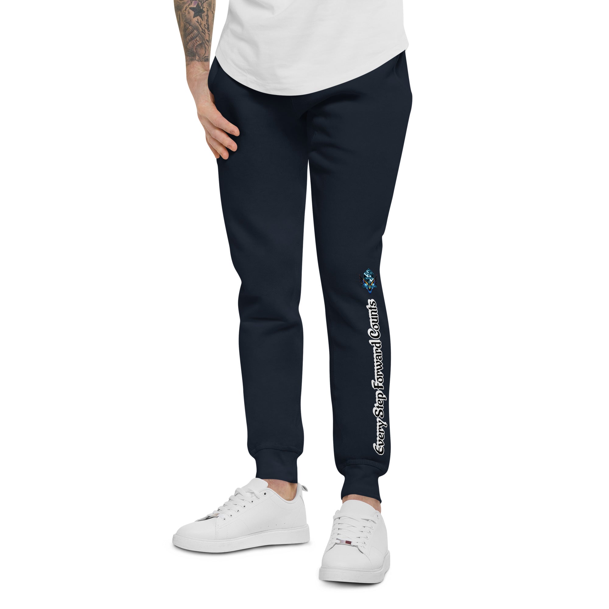 Energy Frequency Joggers – Spiritual Design Black Pants by XGuidance Black 34