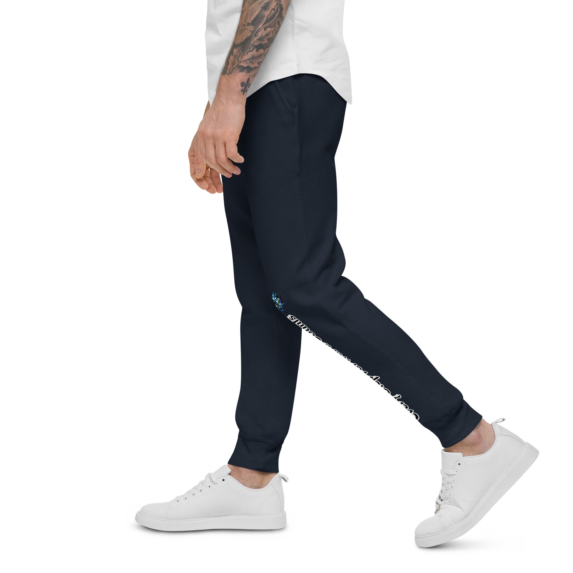 Energy Frequency Joggers – Spiritual Design Black Pants by XGuidance Black 35