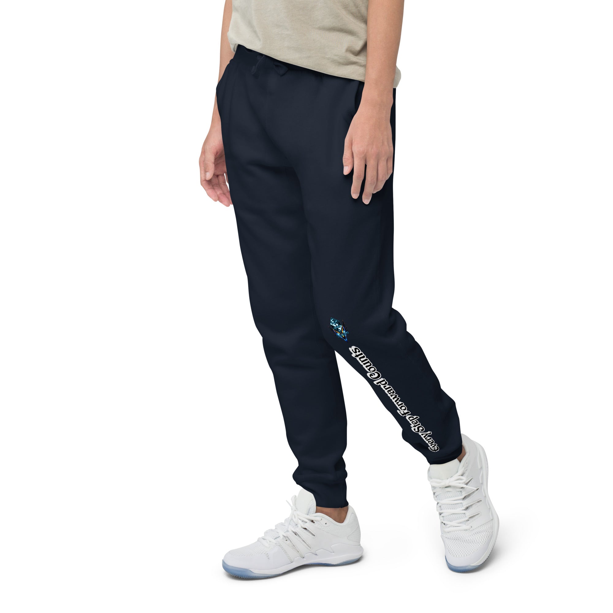Energy Frequency Joggers – Spiritual Design Black Pants by XGuidance Black 36
