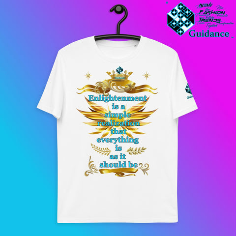 Enlightenment T-Shirt T-Shirts by XGuidance White 1