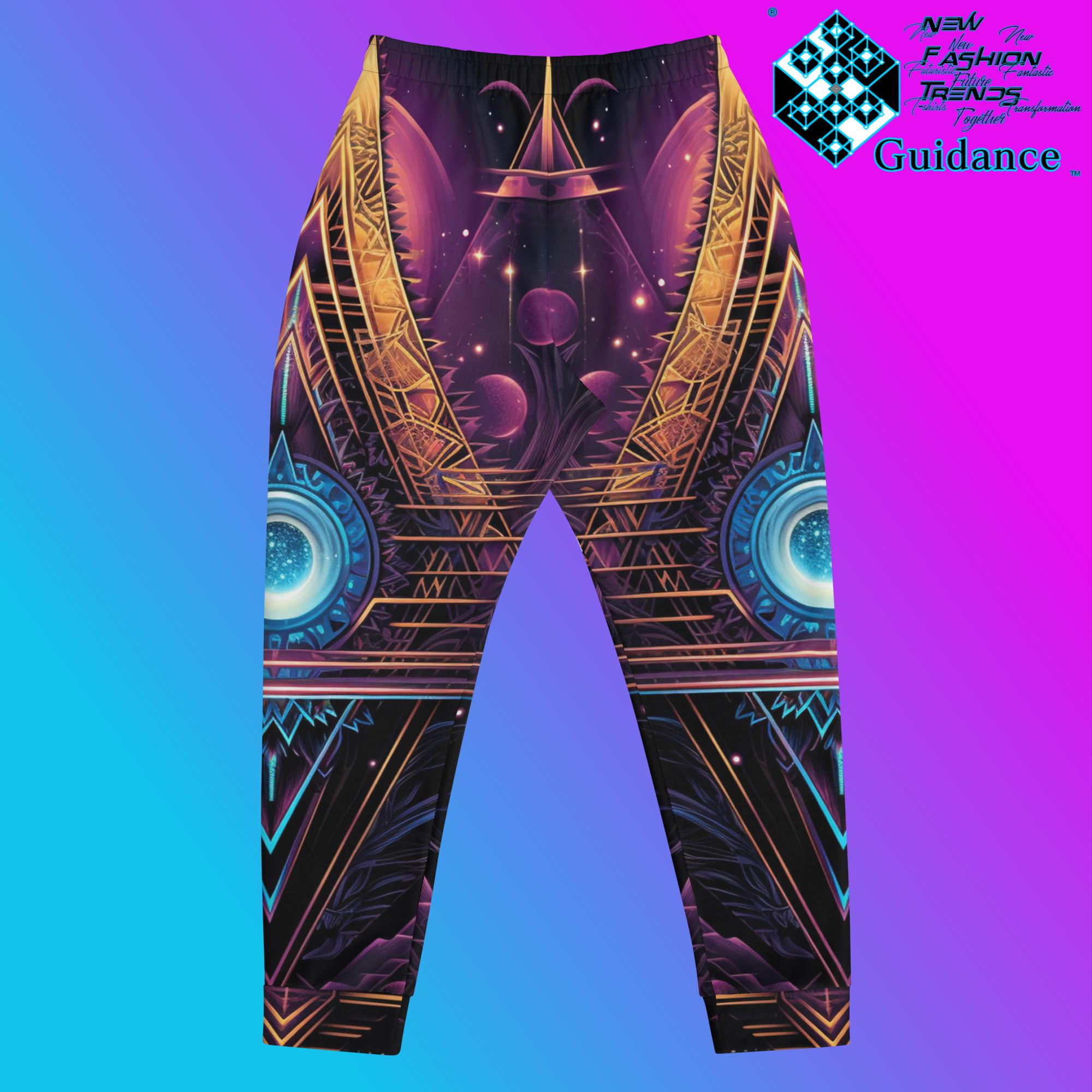 Ephemeral Opulence Jogger Pants – Festival Luxe Streetwear by XGuidance XS 2