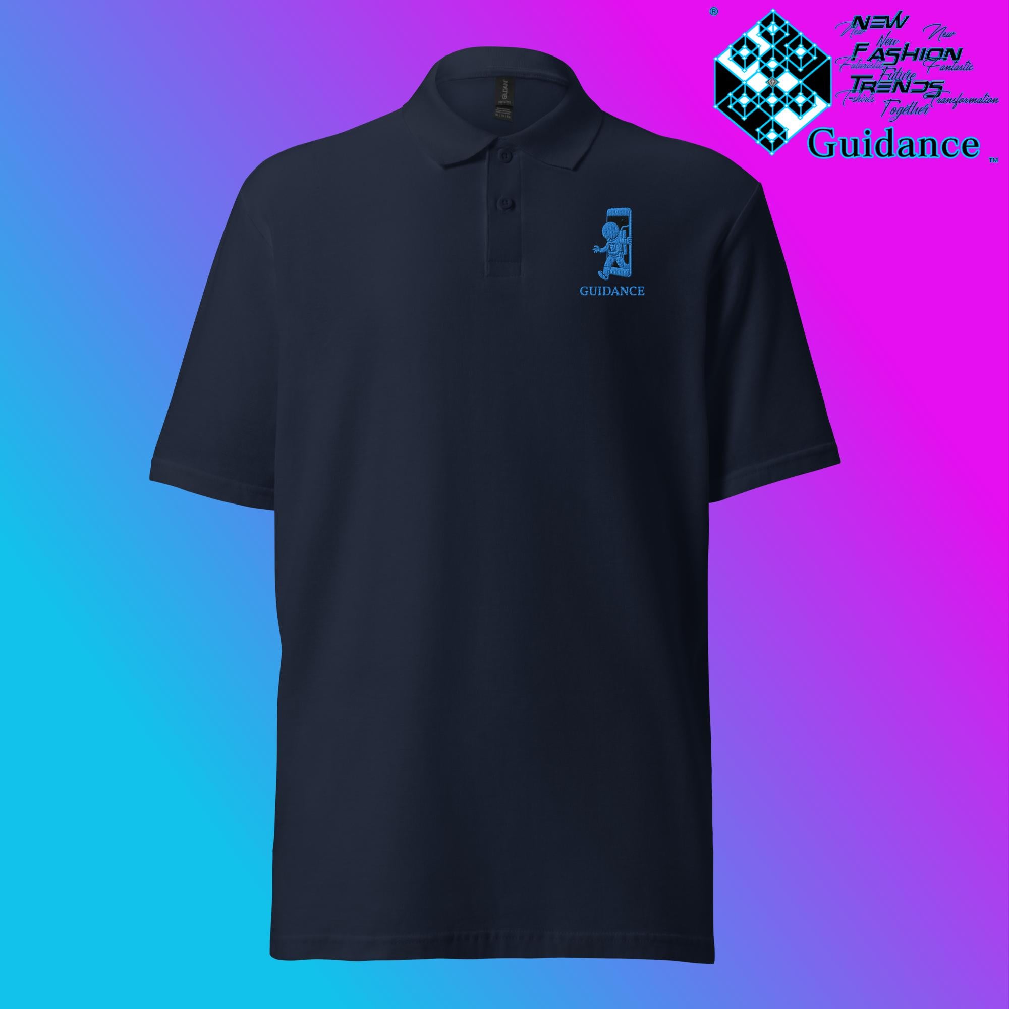 Escape Matrix - Polo Shirt Polo Shirts by XGuidance Navy 3