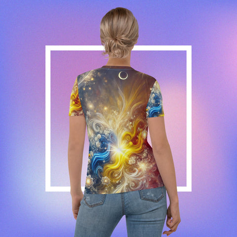 Eternal Romania Tee – Patriotic Cosmic Tricolor T-Shirt by XGuidance XS 2
