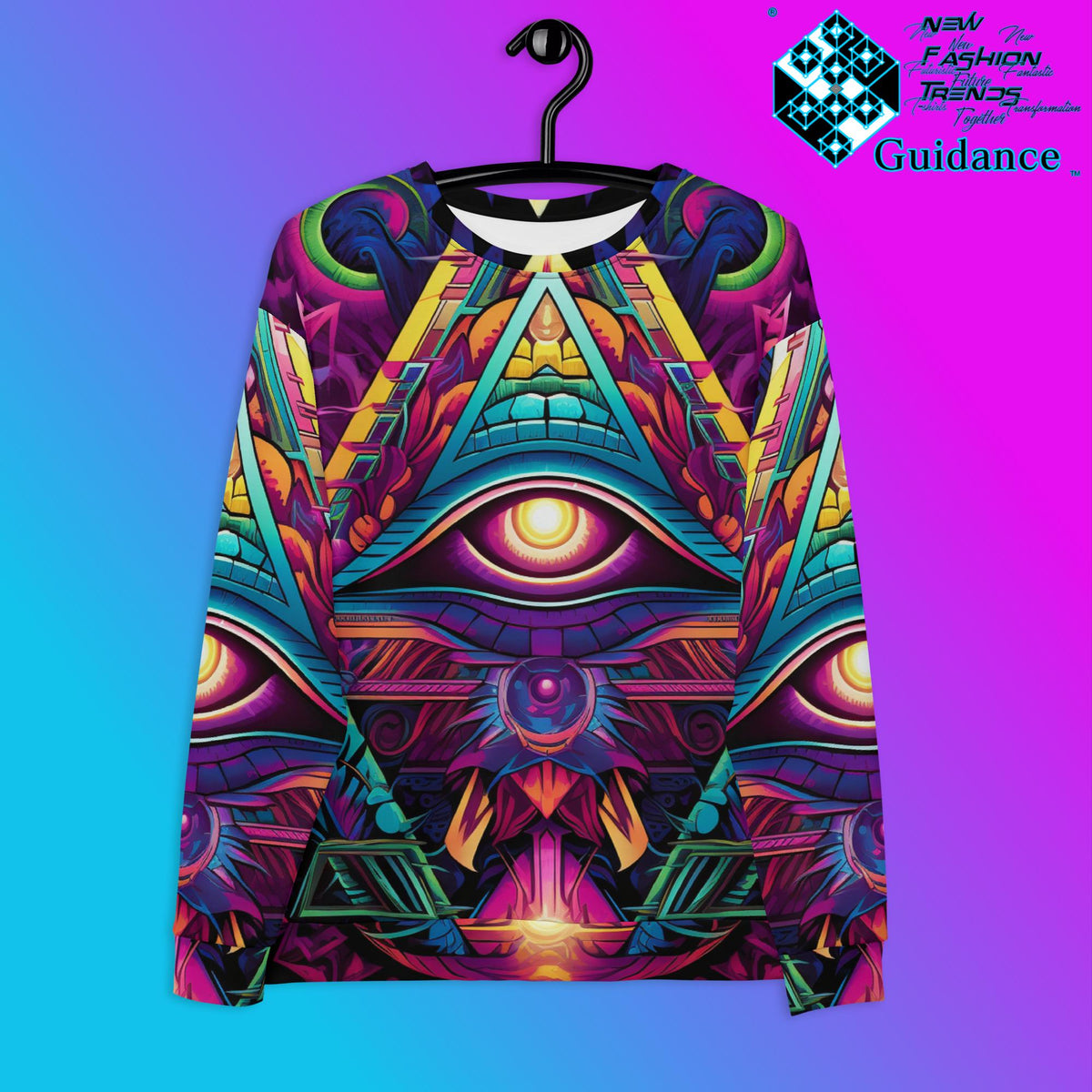 Eternal Threads Sweatshirt – Psychedelic Festival Streetwear by XGuidance XS 1