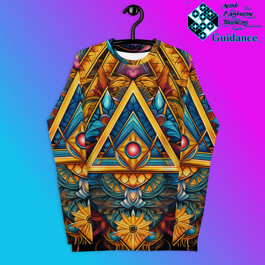 Eternity Sacred Psychedelic Long Sleeve Rash Guard by XGuidance XS 1