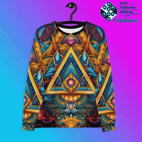 Eternity Sacred Sweatshirt – Sacred Geometry Festival Wear by XGuidance XS 1