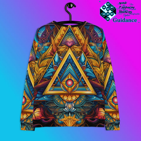 Eternity Sacred Sweatshirt – Sacred Geometry Festival Wear by XGuidance XS 2