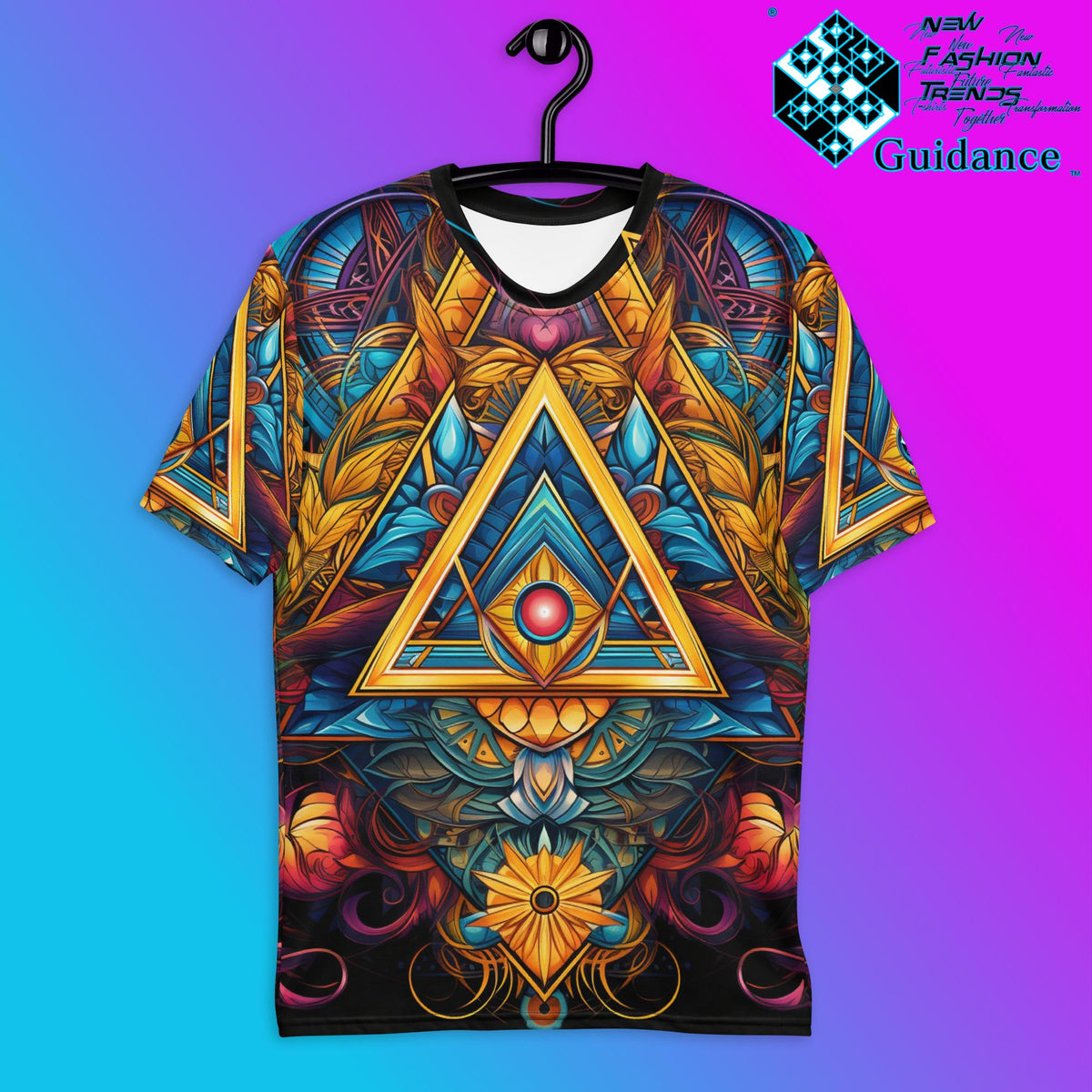 Eternity Sacred T-Shirt – Sacred Geometry Spiritual Streetwear T-Shirts by XGuidance XS 1