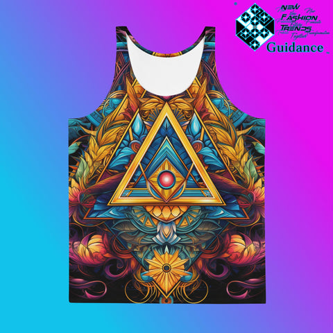 Eternity Sacred Tank Top – Sacred Geometry Festival Wear by XGuidance XS 1