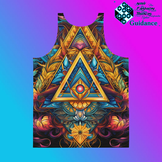 Eternity Sacred Tank Top – Sacred Geometry Festival Wear by XGuidance XS 2