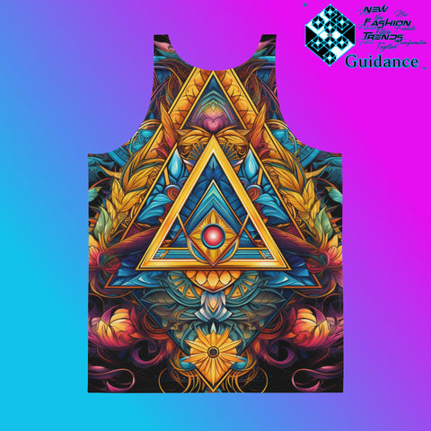 Eternity Sacred Tank Top – Sacred Geometry Festival Wear by XGuidance XS 2