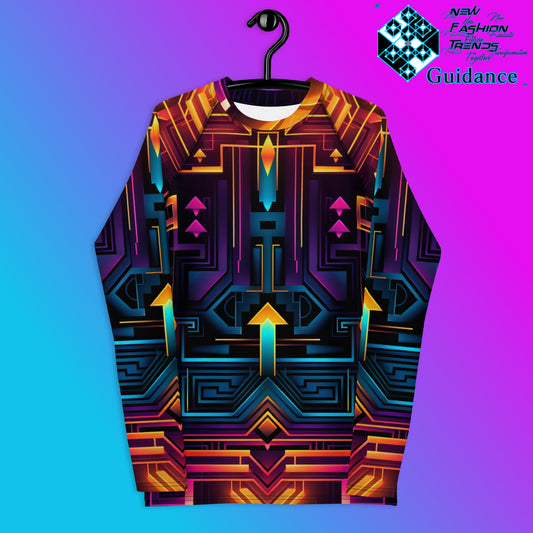 Ethereal Ascension Rash Guard Swim Shirt Rash Guard by XGuidance XS 1
