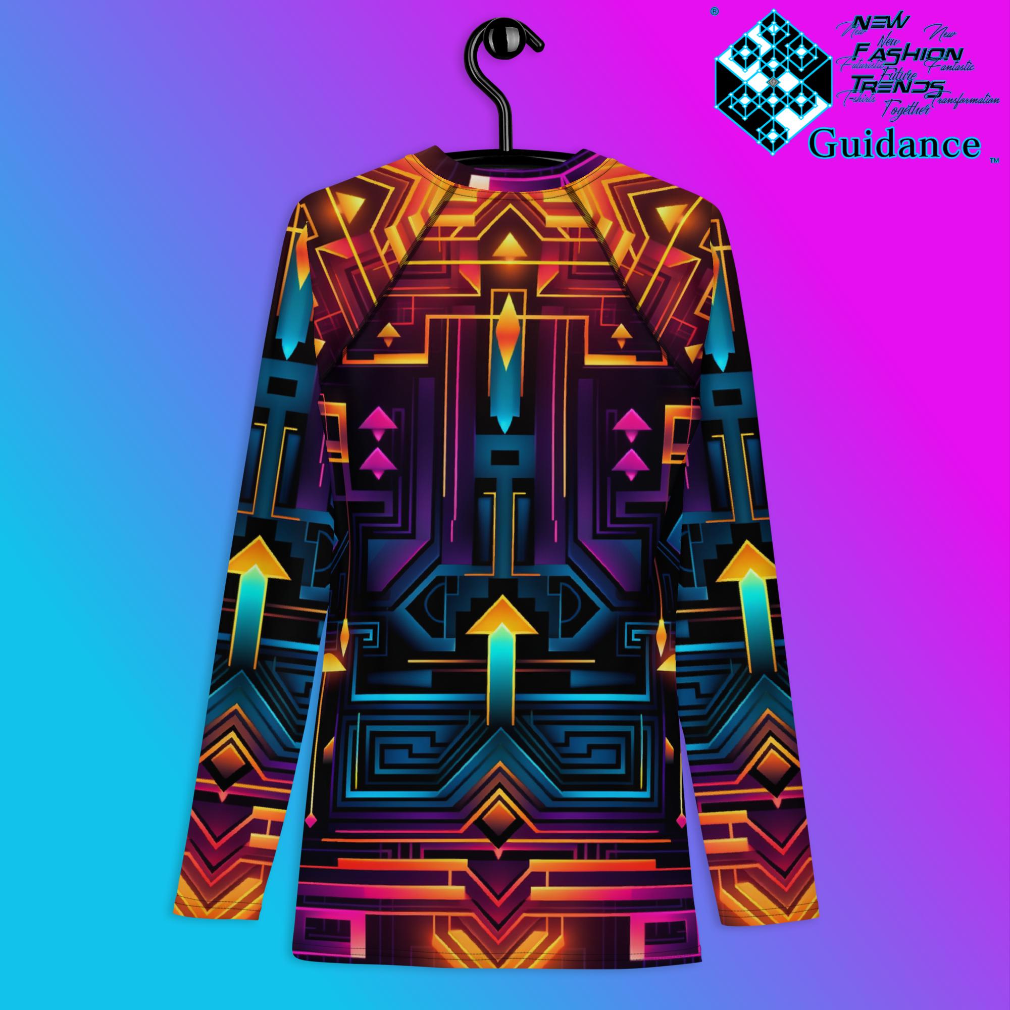 Ethereal Ascension Rash Guard Swim Shirt Rash Guard by XGuidance XS 2