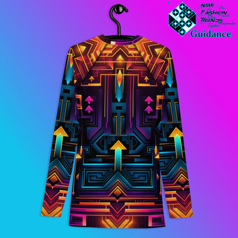 Ethereal Ascension Rash Guard Swim Shirt Rash Guard by XGuidance XS 2