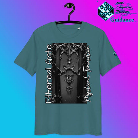 Ethereal Gate T-Shirt – Gothic Portal & Floral Mystery by XGuidance Stargazer 11