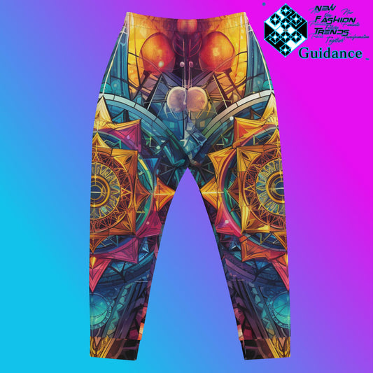 Ethereal Insight Jogger Pants – Sacred Geometry Festival Wear by XGuidance XS 2