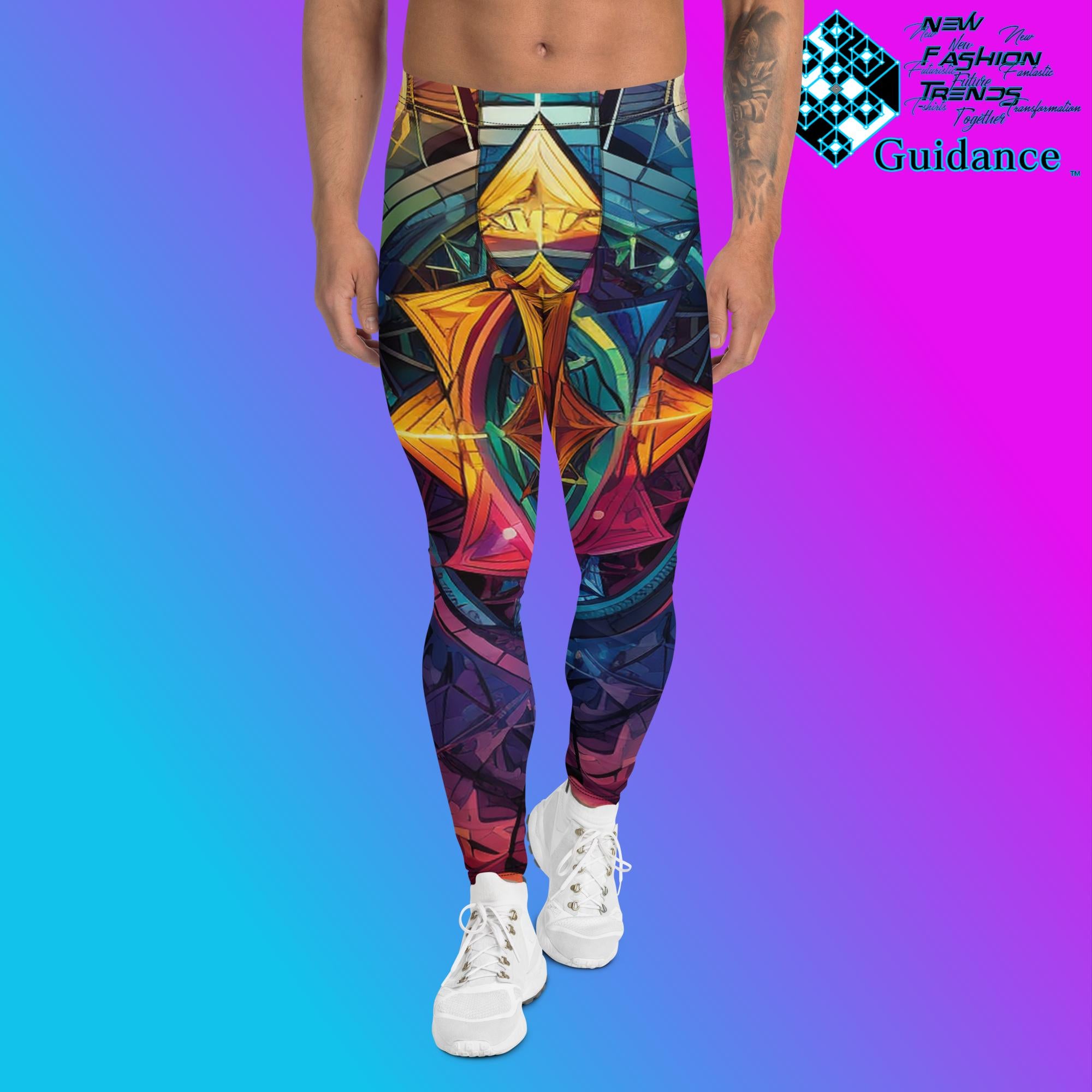 Ethereal Insight Leggings – Sacred Geometry Yoga Wear by XGuidance XS 1