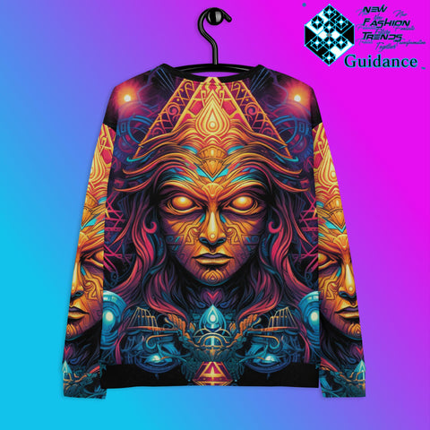 Ethereal Reverie Sweatshirt – Spiritual Festival Streetwear by XGuidance XS 2
