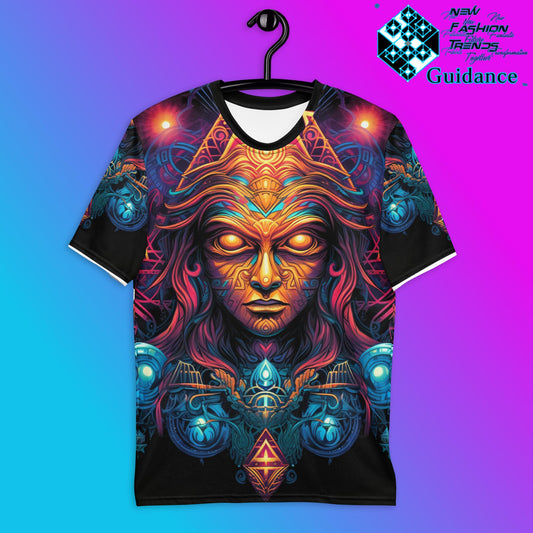 Ethereal Reverie T-Shirt – Sacred Geometry Spiritual Streetwear T-Shirts by XGuidance XS 1