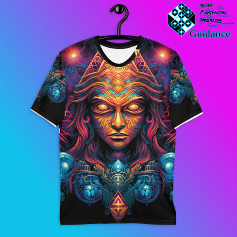 Ethereal Reverie T-Shirt – Sacred Geometry Spiritual Streetwear T-Shirts by XGuidance XS 1