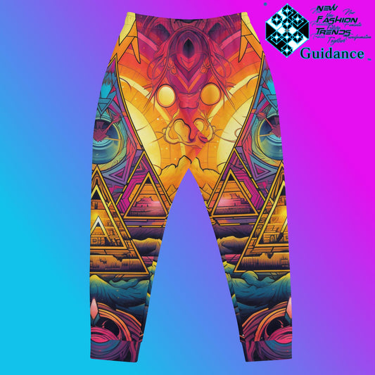 Ethereal Threads Jogger Pants – Mystical Festival Streetwear by XGuidance XS 2