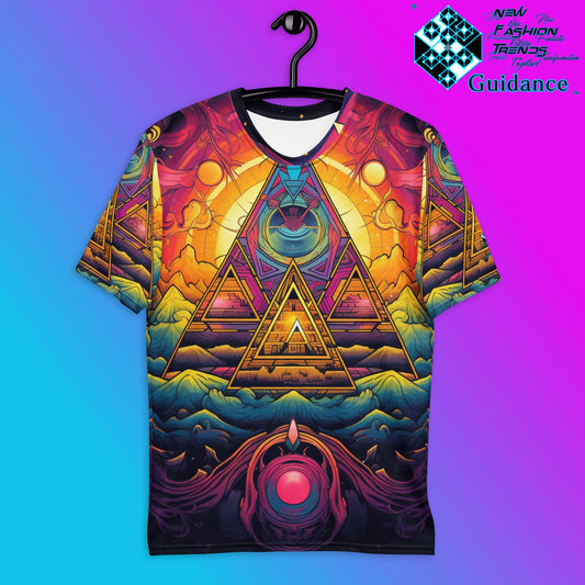 Ethereal Threads T-Shirt – Sacred Geometry Spiritual Streetwear T-Shirts by XGuidance XS 1