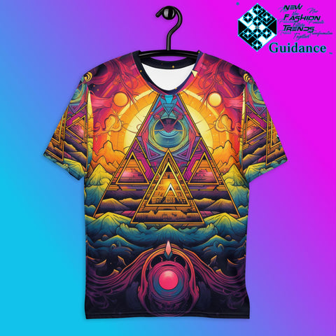 Ethereal Threads T-Shirt – Sacred Geometry Spiritual Streetwear T-Shirts by XGuidance XS 1