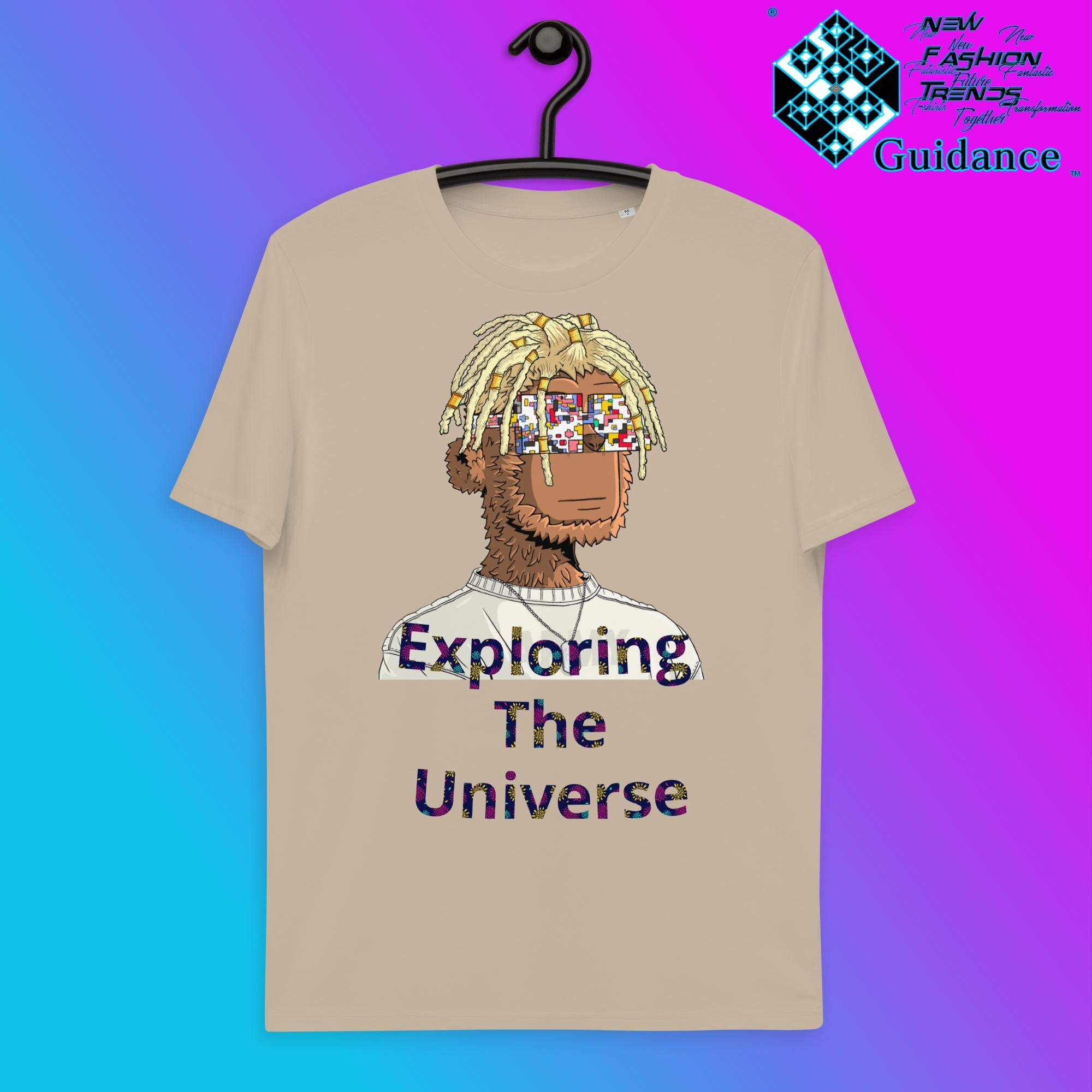 Explorer View T-Shirt T-Shirts by XGuidance Desert Dust 7