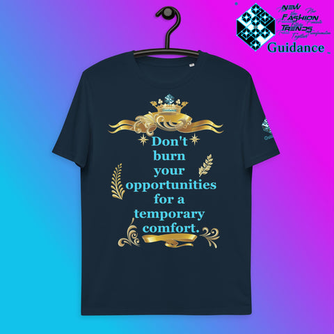 Fallow Opportunity T-Shirt T-Shirts by XGuidance French Navy 3