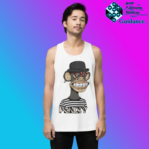 Fenzzy Ape - Tank Tops Tank Tops by XGuidance White 10