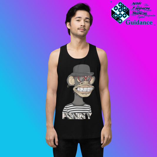 Fenzzy Ape - Tank Tops Tank Tops by XGuidance Black 2