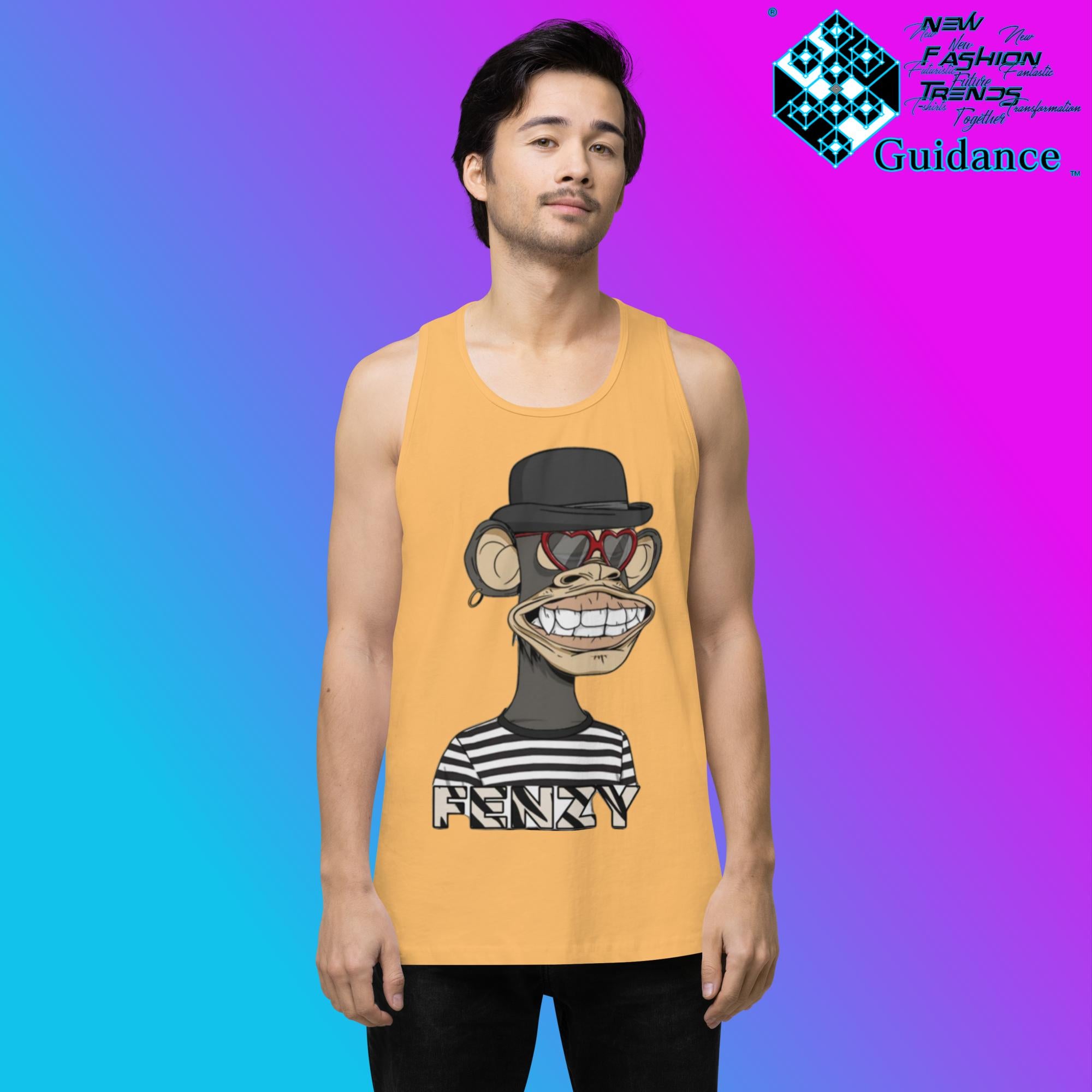Fenzzy Ape - Tank Tops Tank Tops by XGuidance Squash 8