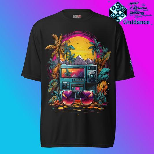 Festive Flourish Holiday T Shirt by XGuidance Black 2