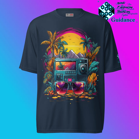 Festive Flourish Holiday T Shirt by XGuidance Navy 5