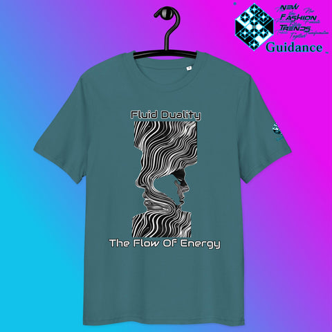 Fluid Duality T-Shirt with Energy Flow by XGuidance Stargazer 17