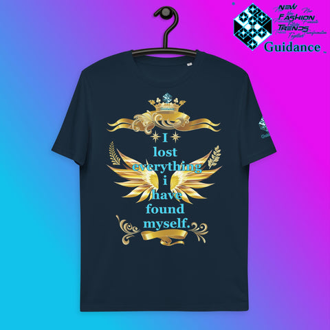 Found Myself T-Shirt T-Shirts by XGuidance French Navy 3