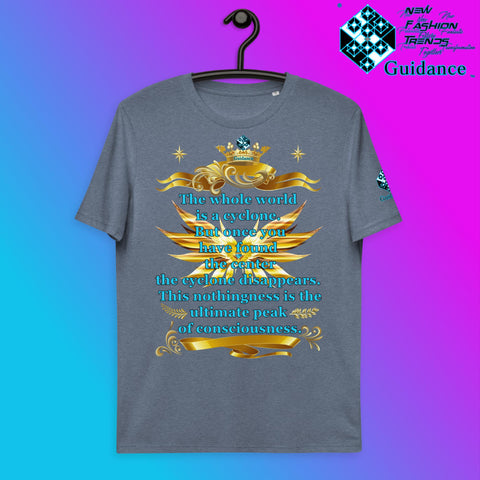 Found The Center T-Shirt T-Shirts by XGuidance Dark Heather Blue 12