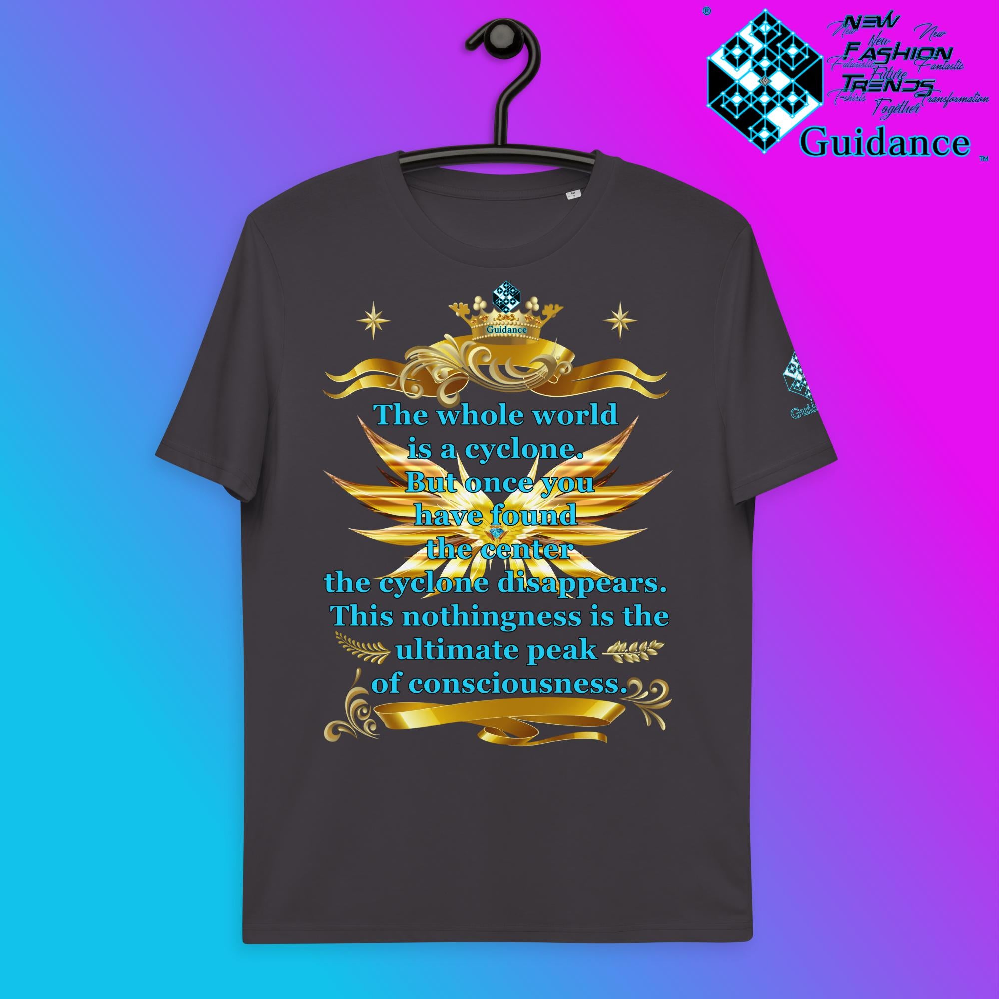 Found The Center T-Shirt T-Shirts by XGuidance Anthracite 6