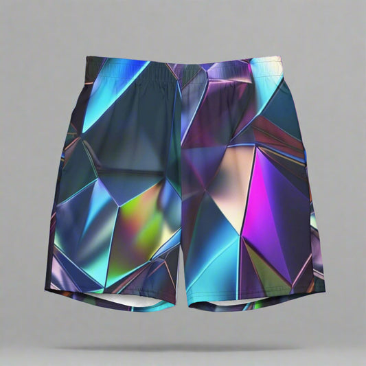 Futuristic Spectrum Swim Trunks – Prism Light Energy by XGuidance 2XS 1
