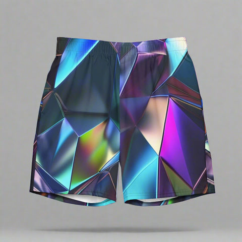 Futuristic Spectrum Swim Trunks – Prism Light Energy by XGuidance 2XS 1