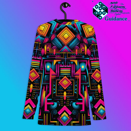 Galactic Convergence Rash Guard Swim Shirt Rash Guard by XGuidance XS 2