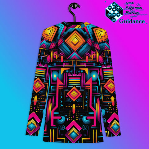Galactic Convergence Rash Guard Swim Shirt Rash Guard by XGuidance XS 2