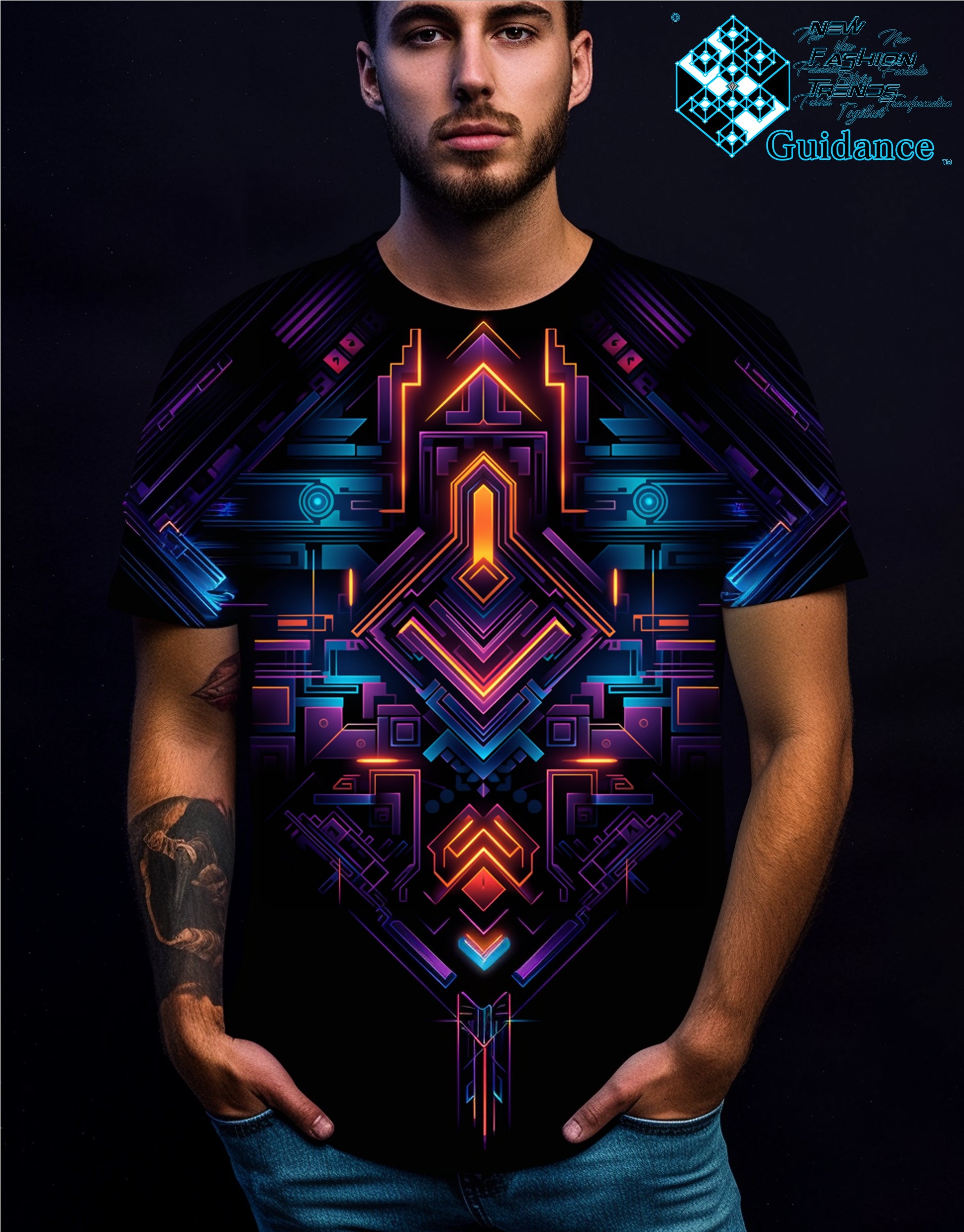 Galactic Path T-Shirt T-Shirts by XGuidance XS 1