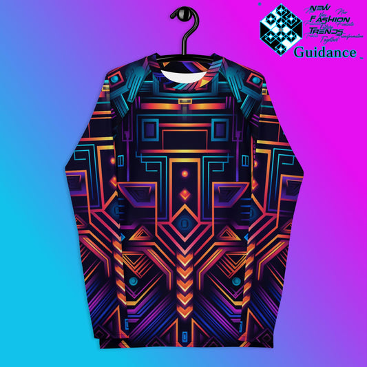 Galactic Pulse Rash Guard Swim Shirt Rash Guard by XGuidance XS 1