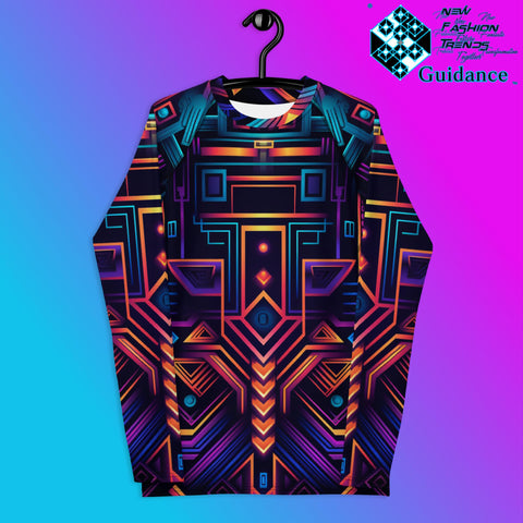 Galactic Pulse Rash Guard Swim Shirt Rash Guard by XGuidance XS 1