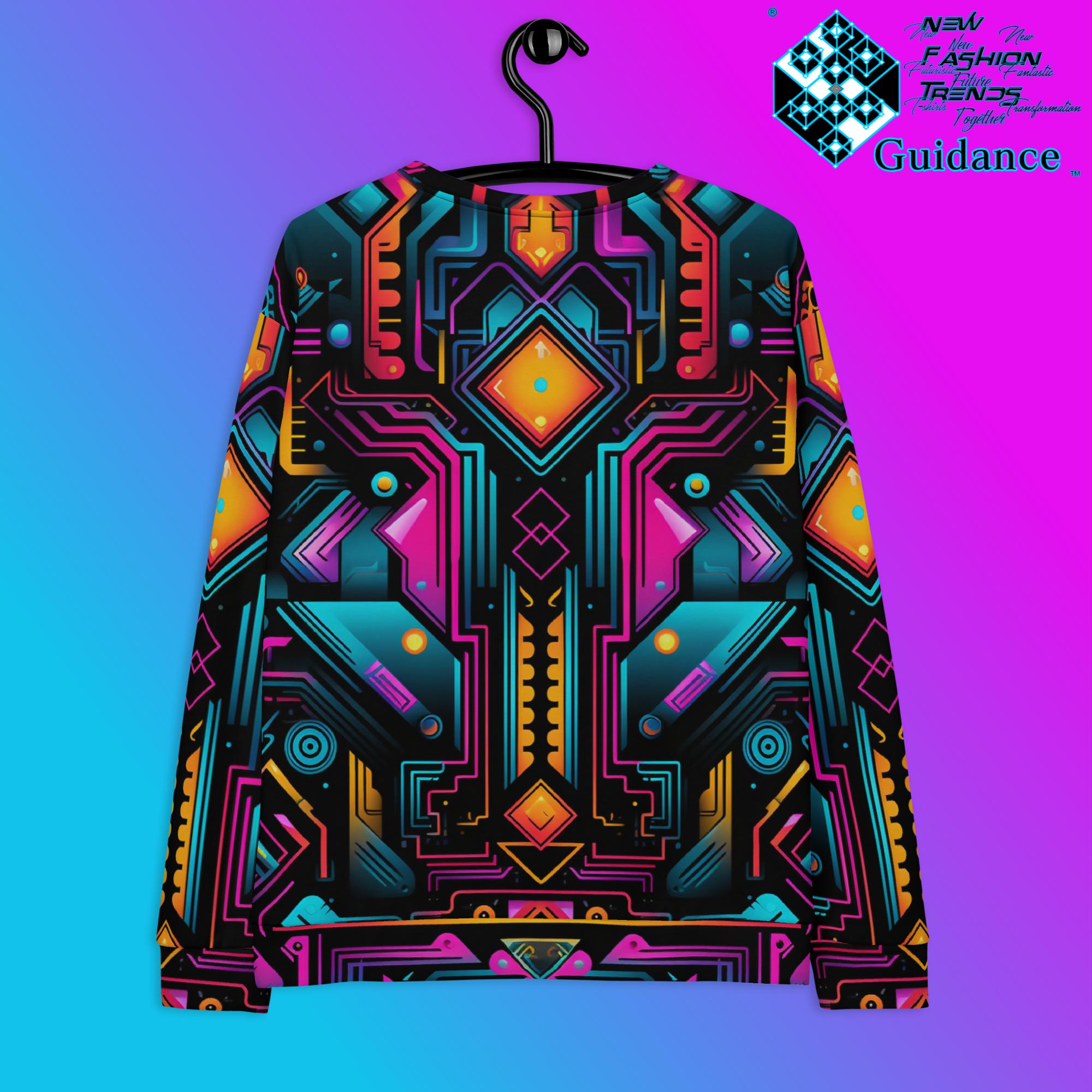 Galactic Synth Sweatshirts Sweatshirts by XGuidance XS 2