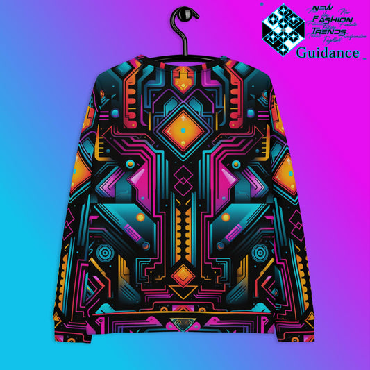 Galactic Synth Sweatshirts Sweatshirts by XGuidance XS 2